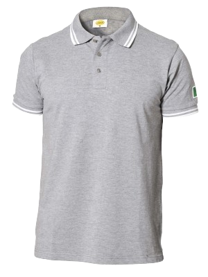 POLO MANICA CORTA 200GR. - 100% COTONE - BICOLORE