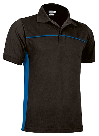 POLO MANICA CORTA 220GR - BICOLORE - 50%POLI - 50%COTONE